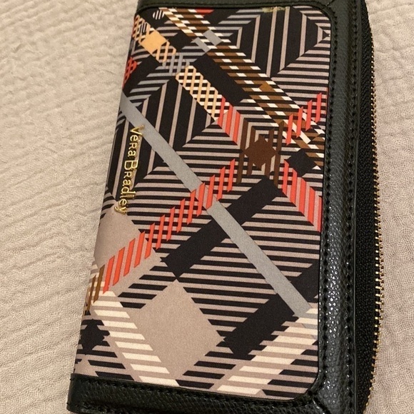 Vera Bradley  Georgia Wallet Sofia Plaidblack . Very good condition. Wor… - Picture 5 of 7